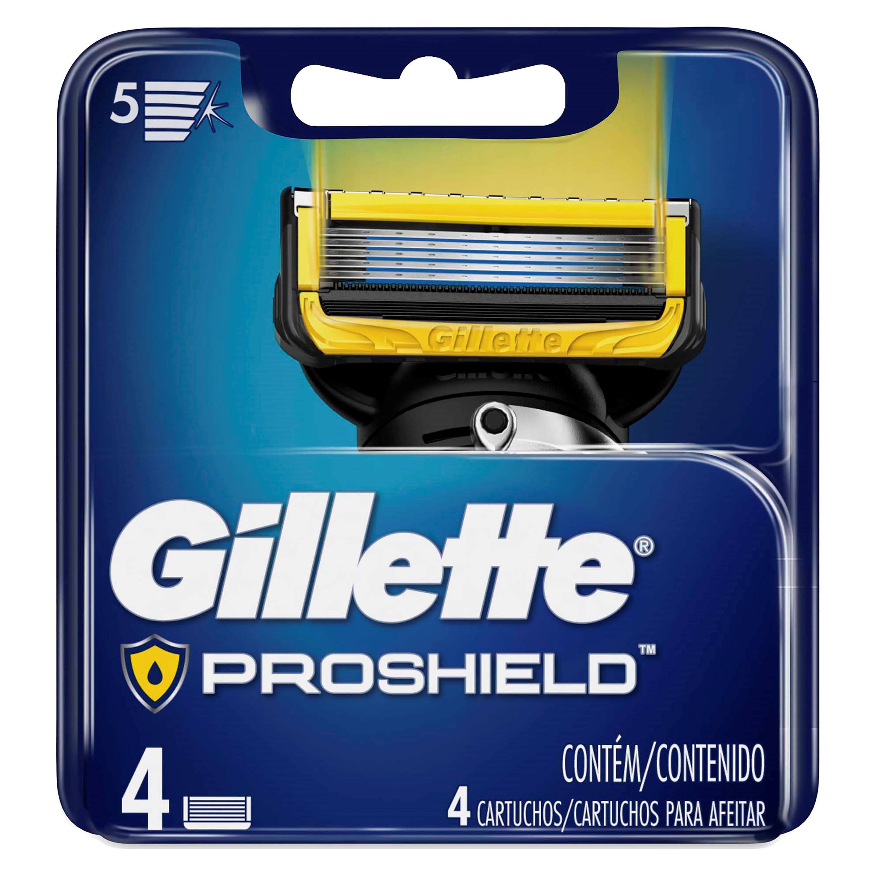  Gillette 5 mango de afeitar para hombre + 2 repuestos : Belleza  y Cuidado Personal