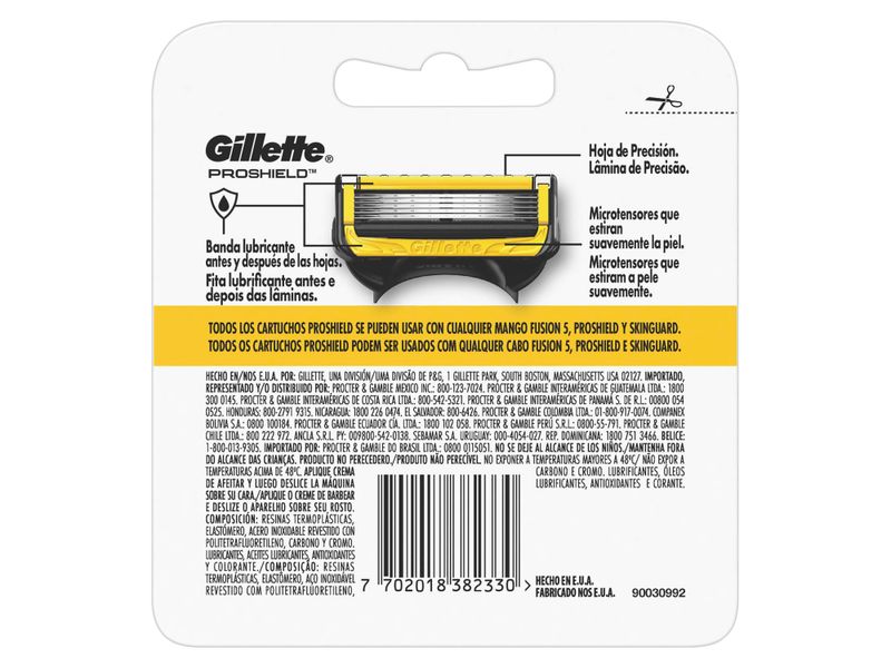 Repuestos-De-Afeitar-Marca-Gillette-Proshield-Con-5-Hojas-Y-Extra-Lubricaci-n-4Uds-3-44921