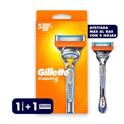 Máquina De Afeitar Gillette Fusion5 Recargable 5 Hojas  1Uds