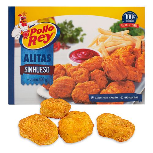 Alitas Sin Hueso Pollo Rey  400g