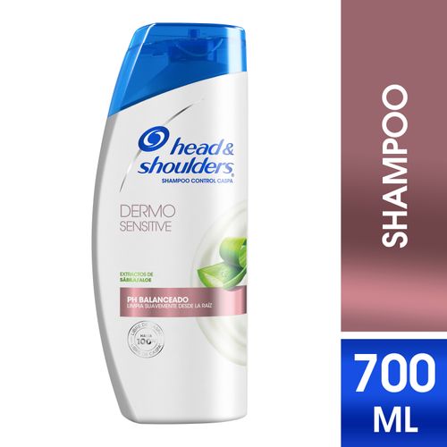 Shampoo Head & Shoulders Dermo Sensitive Extractos de Sábila / Aloe - 700ml