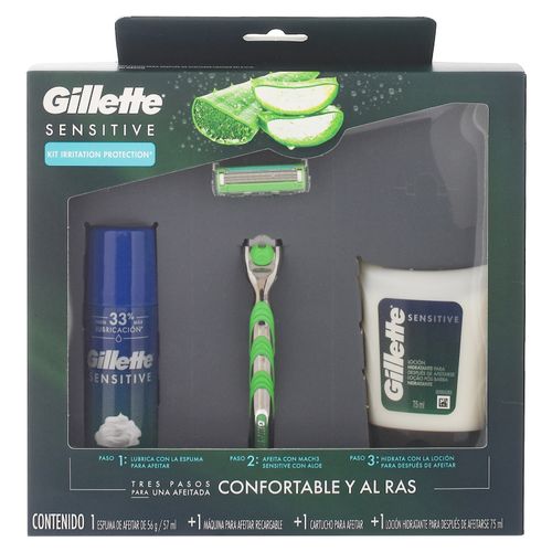 Gillette M3 Sensitive As75Ml Foam 56Gr