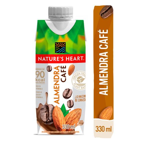 Bebida De Almendras Y Café Nature's Heart® Tetrapack - 330ml