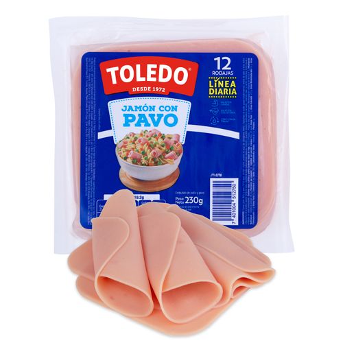 Jamón de Pavo Toledo  - 230gr