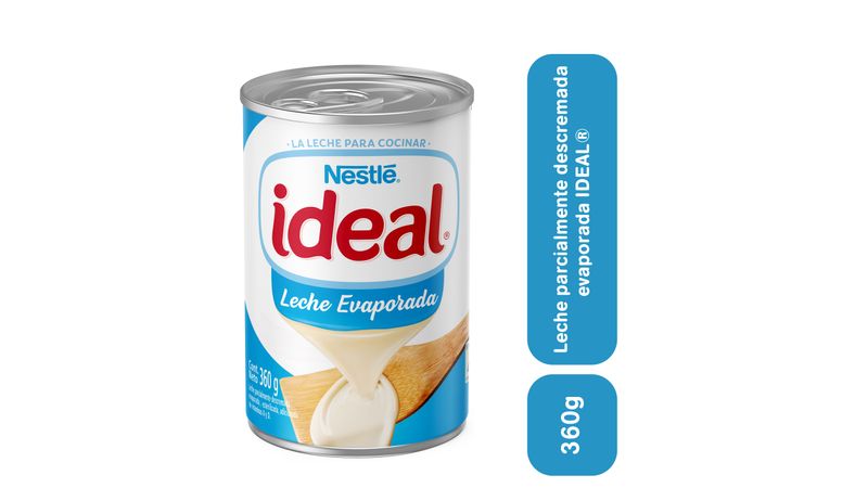 Leche Evaporada Ideal Nestlé 390 gr (48 Unidades Por Caja) — Aliméntika