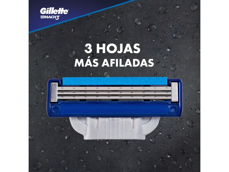 Repuestos-Rasuradora-marca-Gillette-Mach3-Turbo-4-Uds-9-19643