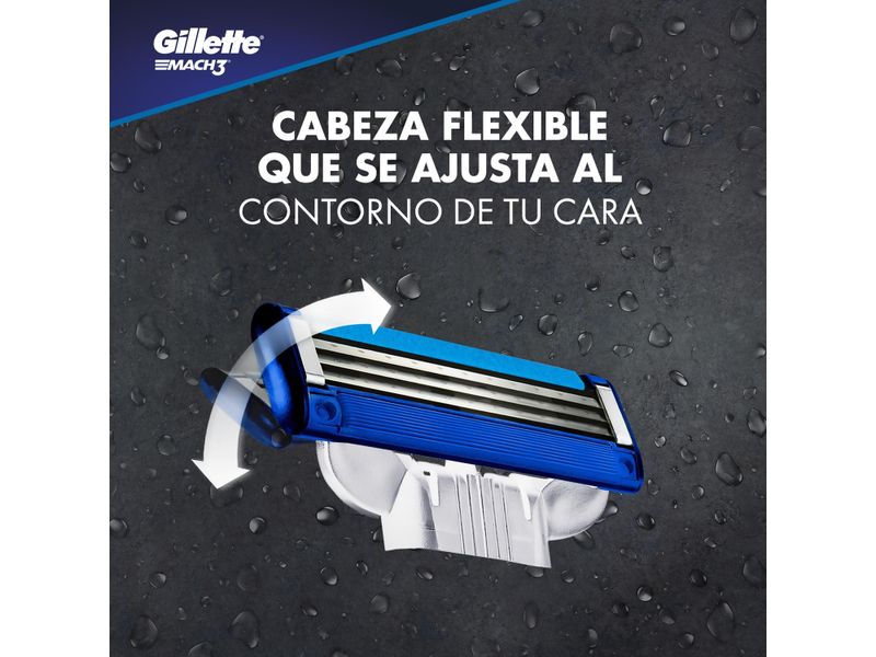 Repuestos-Rasuradora-marca-Gillette-Mach3-Turbo-4-Uds-10-19643