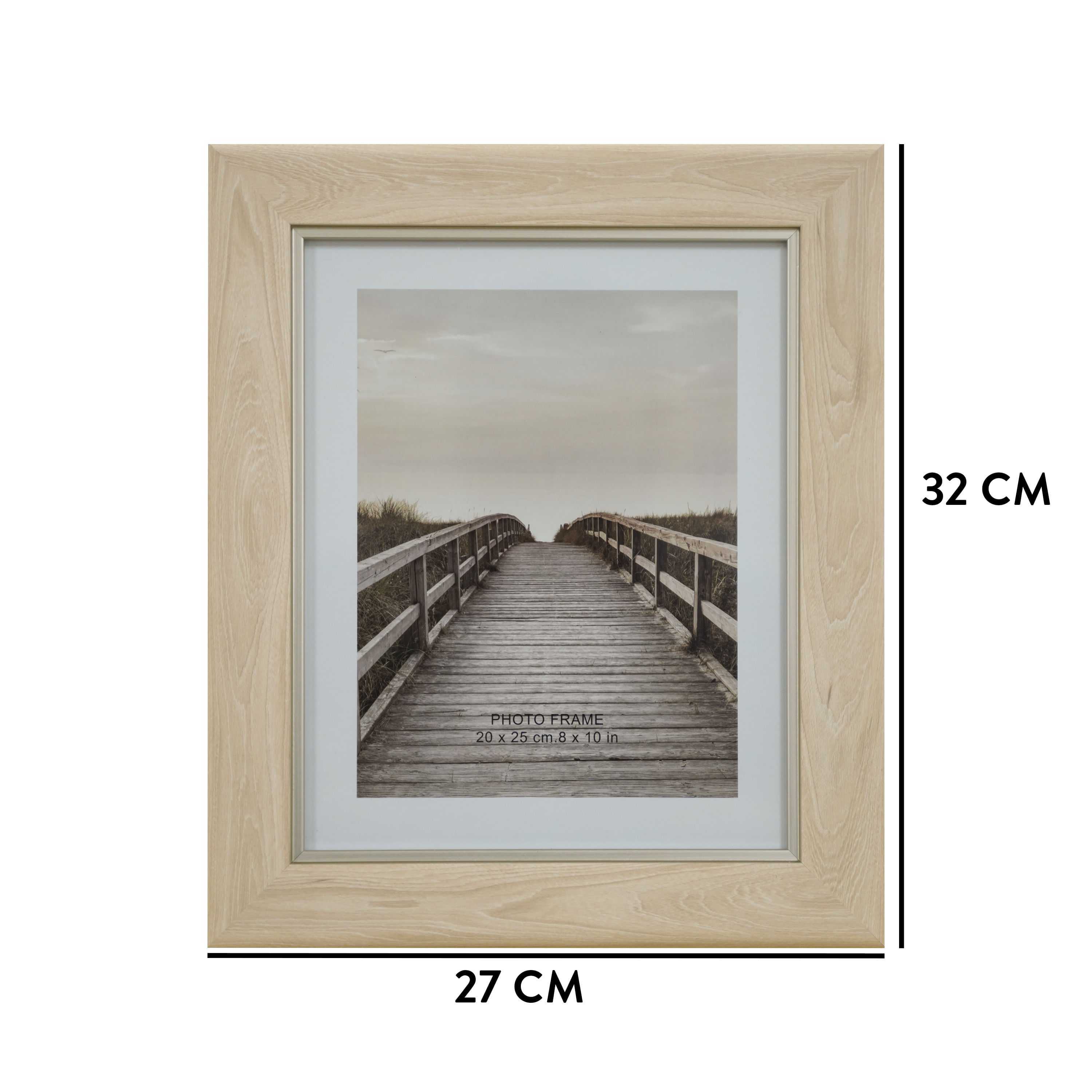  Kit de marco de rompecabezas de 19 x 27 pulgadas con hojas de  pegamento, marco de fotos tradicional marrón claro, madera real con frente  acrílico resistente a los rayos UV, hecho