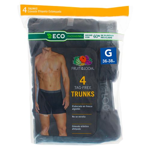 Boxer Fruit Of The Loom Negro L