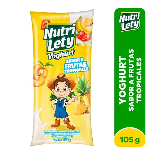 Yogurt Nutrilety Frutas Tropicales - 105 g