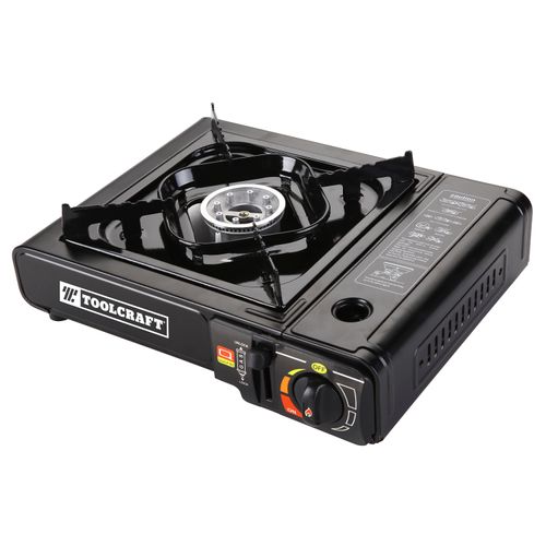 Estufa Toolcraft De Gas Butano Portátil, Ideal Para Acampar O Emergencias En Casa