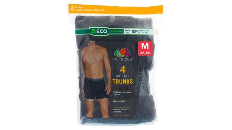 Boxer Fruit Of The Loom Negro M