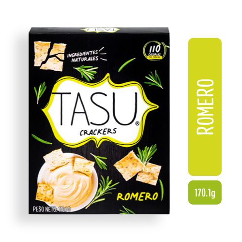 Galletas Naturales Tasu Crackers Romero - 170 g