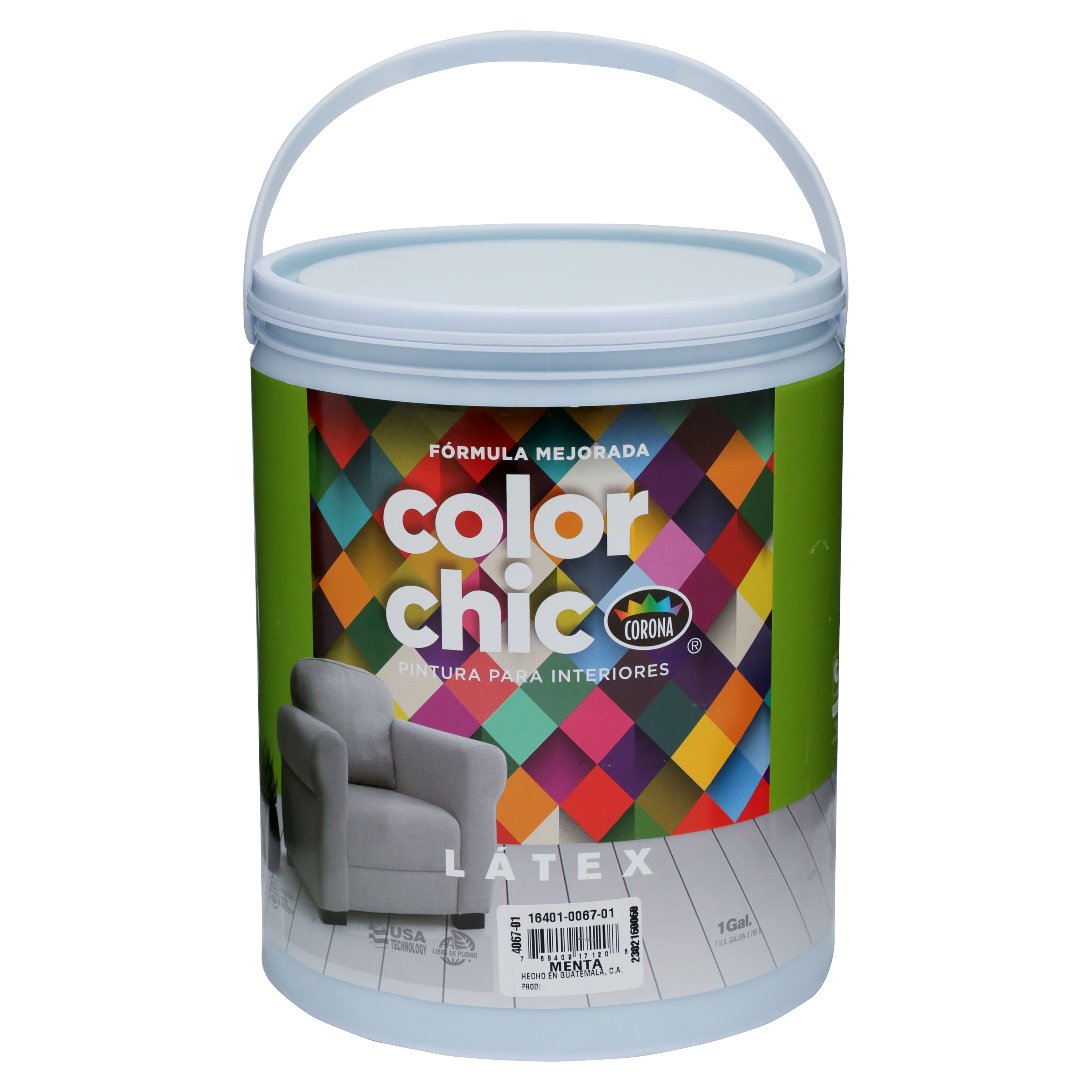 Comprar Pintura Acrílica Latex Century Para Interior y Exterior Color Blanco  - 1 Galon