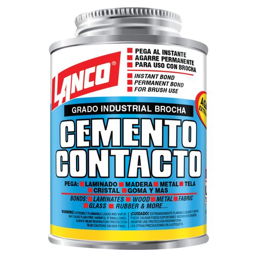 Cemento contacto Lanco transparente 4 oz