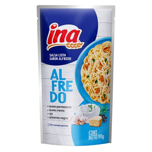 Salsa Ina Sabor Alfredo - 190gr