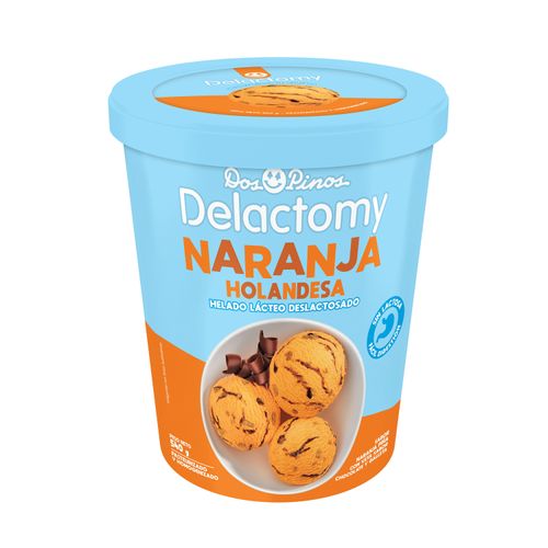 Helado Dos Pinos Delac Naranja Holandesa 540 Gr