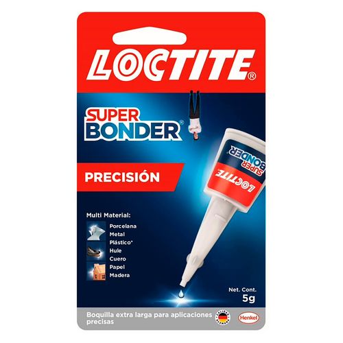 Pegamento Instantáneo  Loctite Super Bonder Precisión - 5g