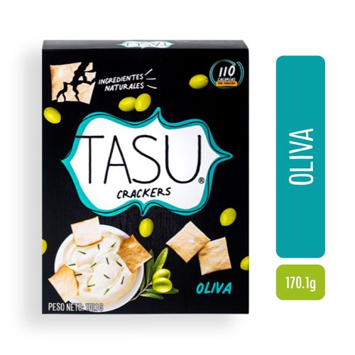 Galletas Naturales Tasu Crackers Oliva - 170 g