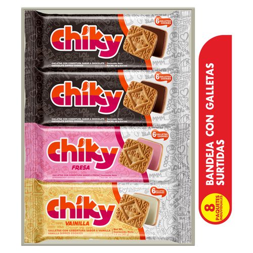 Galletas Chiky Pozuelo Surtido -320g