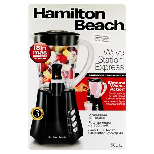 Licuadora Hamilton Beach Negro 9 Funciones