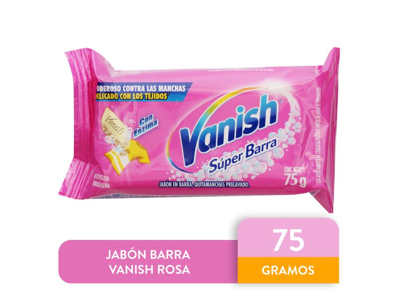 Comprar Jabón Barra Vanish Rosa 75gr Walmart Guatemala 6869