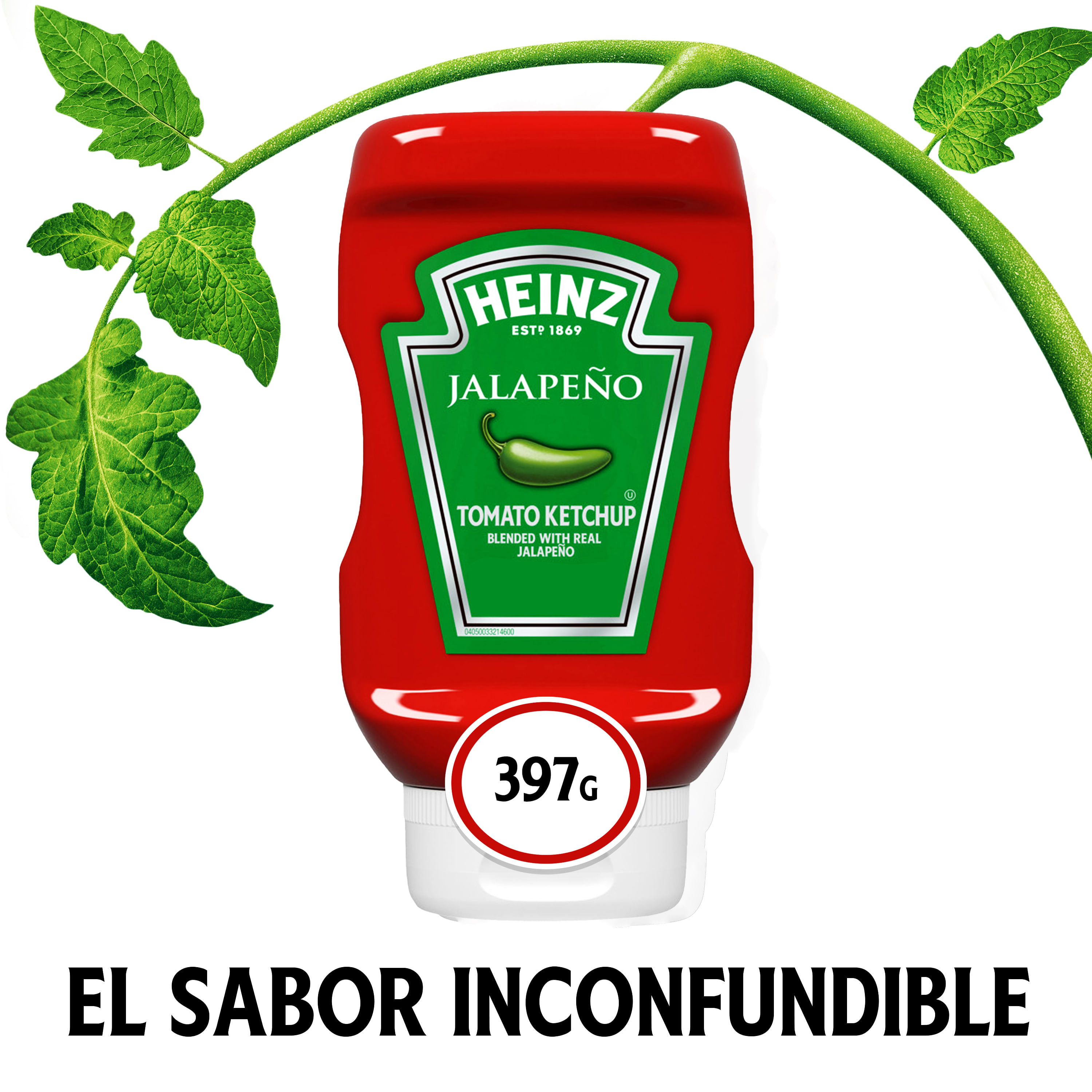 Comprar Salsa Tomate Heinz Ketchup Jalapeño - 397gr | Walmart Guatemala