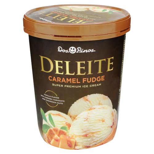 Helado Dos Pinos Deleite Caramelo Fud - 565gr 19,9oz