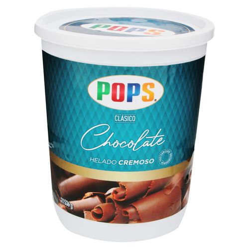 Helado Pops Cremoso De Chocolate - 536gr