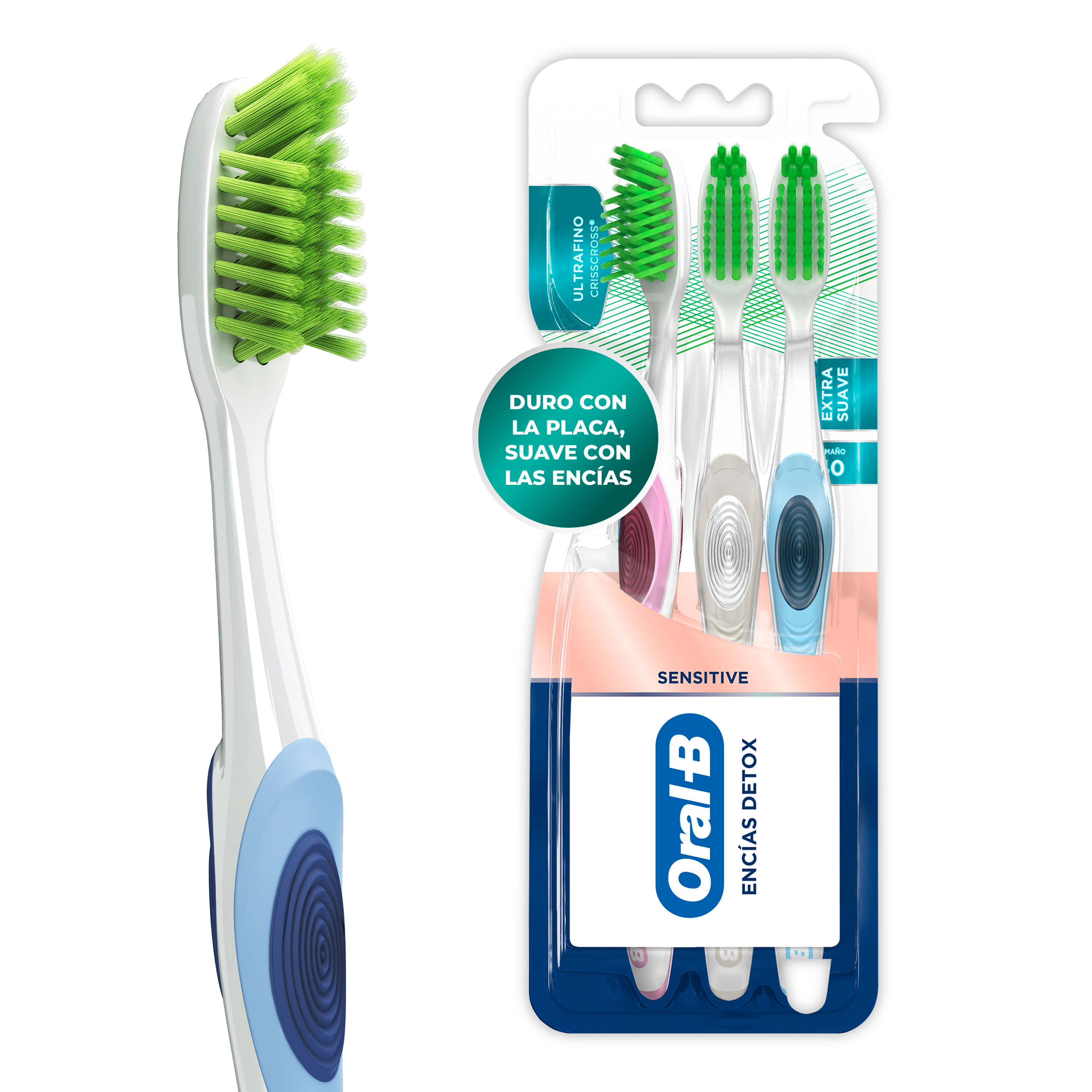 Oral-B Cepillo de dientes Sensi-Soft Indicator para dientes sensibles, 35  extra suaves, paquete de 6
