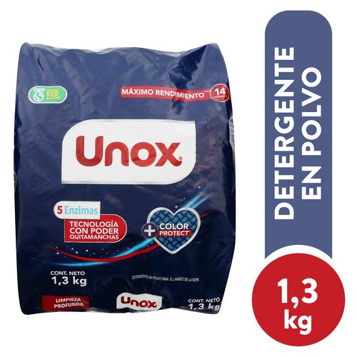 Detergente En Polvo Unox - 1300gr
