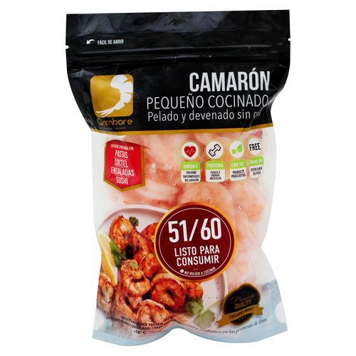 Camaron Gambore Pd 51 60 Cocinado - 12oz