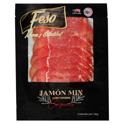 Jamón Feso Mixto - 100gr