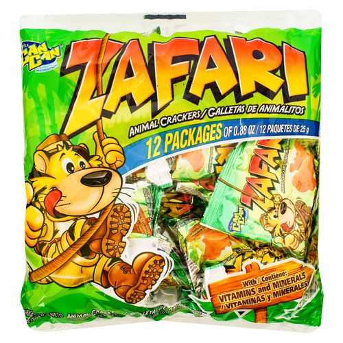 Galleta dulce Can Can Zafari 12U- 300gr