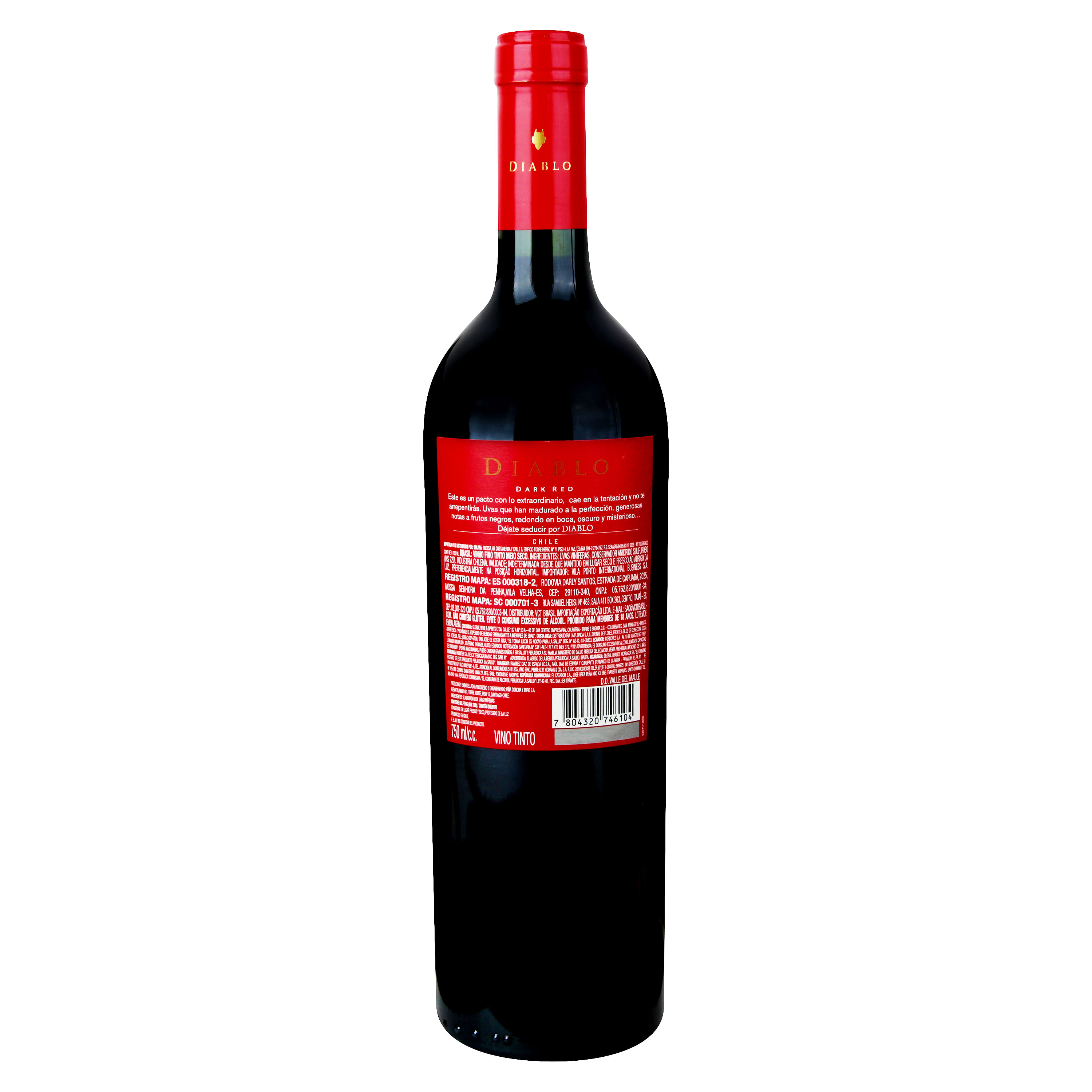 Casillero Del Diablo Dark Red