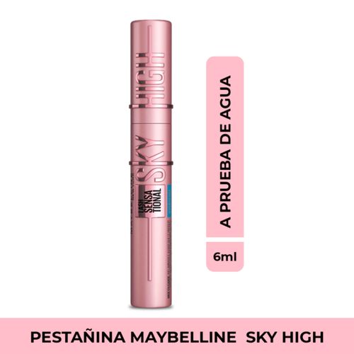 Máscara De Pestañas Maybelline Ny Lash Sensational Sky High A Prueba De Agua - 6ml