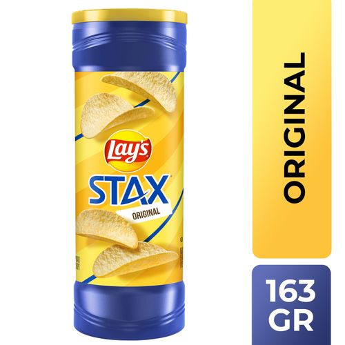 Snacks Stax Lays Sabor Original - 163g