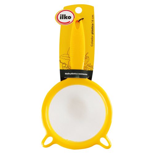 Colador Polipropileno 14Cm Malla Nylon