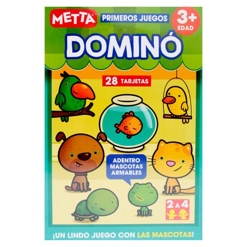Juego de Mesa Metta Lotería-Memoria-Dominó