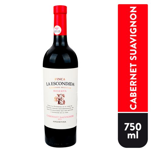 Vino La Escondida Reserva Cabernet Sauvingnon - 750ml