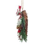 Adorno-Holiday-Time-Para-rbol-De-Navidad-Corona-Con-Pi-as-14cm-2-53173