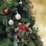 Adorno-Holiday-Time-Para-rbol-De-Navidad-Corona-Con-Pi-as-14cm-4-53173