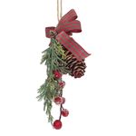 Adorno-Holiday-Time-Para-rbol-De-Navidad-Corona-Con-Pi-as-14cm-6-53173
