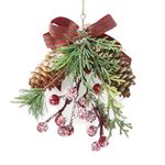 Adorno-Holiday-Time-Para-rbol-De-Navidad-Corona-Con-Pi-as-14cm-7-53173