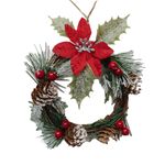 Adorno-Holiday-Time-Para-rbol-De-Navidad-Corona-Con-Pi-as-14cm-1-53173