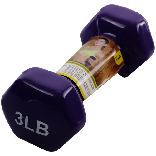 Mancuernas Athletic Works De Vinilo 3 Lb