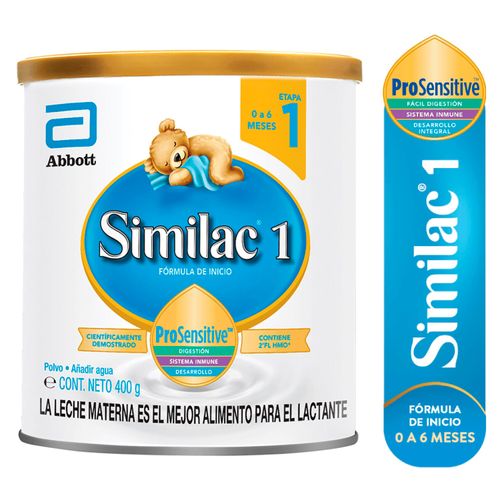 Fórmula Infantil Similac® 1 ProSensitive, 0 A 6 Meses - 400g