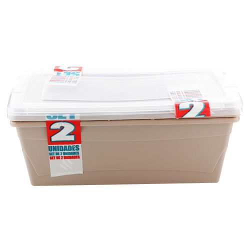 Caja Organizate 6 Lt C Tapa Set 2