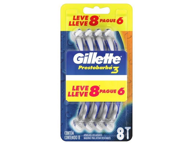 M-quina-de-Afeitar-Desechable-Gillette-Prestobarba3-Afeitadas-Suaves-8-Unidades-2-38220