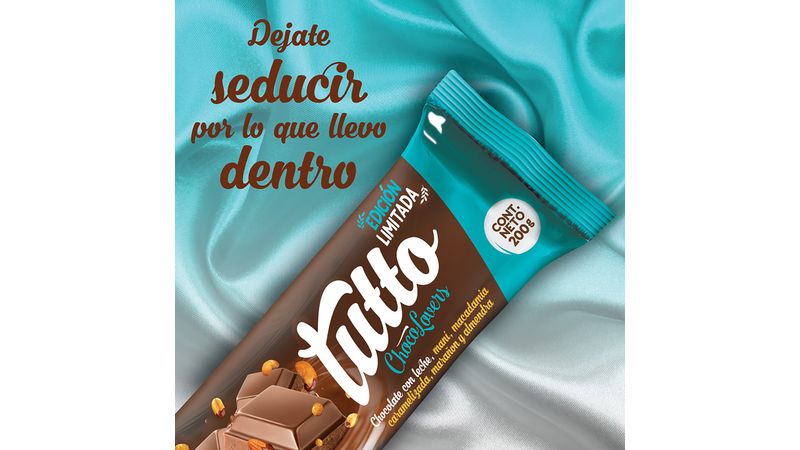 Comprar Chocolate Marca Tutto Chocolovers, Con Maní, Macadamia